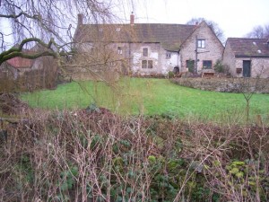sloping garden