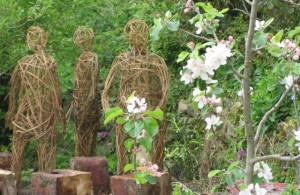 sculptural willow supports